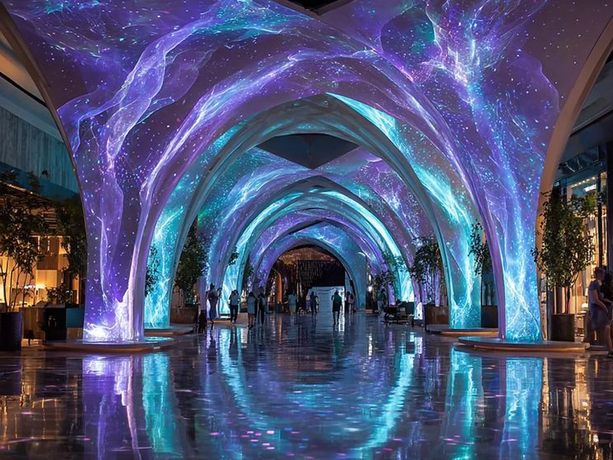 建筑 Mapping 投影应用场景