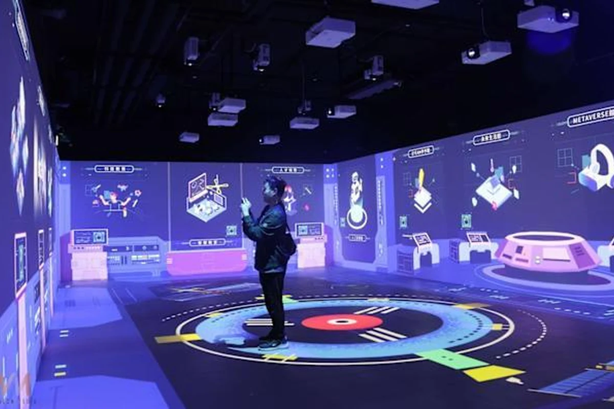 展馆与博物馆沉浸式投影现场图